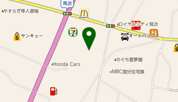 CHARGESPOT(チャージスポット)イオン 隼人国分店の地図画像