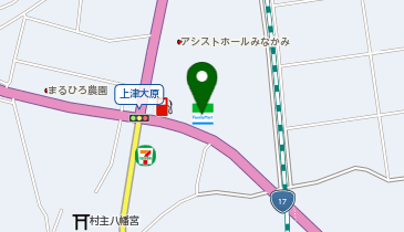 CHARGESPOT(チャージスポット)ファミリーマート JA利根沼田月夜野店の地図画像