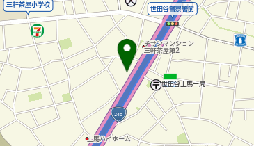 CHARGESPOT(チャージスポット)chocoZAP 上馬二丁目の地図画像