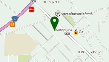 CHARGESPOT(チャージスポット)WonderREX 石岡店の地図画像