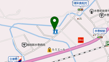 CHARGESPOT(チャージスポット)ローソン 水巻頃末北二丁目店の地図画像