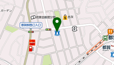 ChargeSPOT ローソン 千葉西都賀店の地図画像