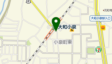 CHARGESPOT(チャージスポット)ファミリーマート JR大和小泉駅前店の地図画像