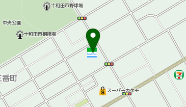 CHARGESPOT(チャージスポット)ファミリーマート 十和田西三番町店の地図画像