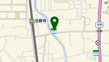 ChargeSPOT ファミリーマート 法善寺駅東店の地図画像