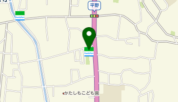 ChargeSPOT ファミリーマート 柏原平野店の地図画像