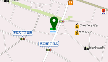 ChargeSPOT ファミリーマート 青梅新町八丁目店の地図画像