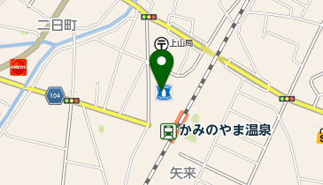 CHARGESPOT(チャージスポット)ローソン 上山駅前店の地図画像