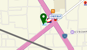CHARGESPOT(チャージスポット)ファミリーマート キスケPAO小坂/S店の地図画像