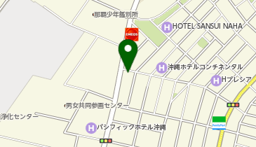 CHARGESPOT(チャージスポット)ホテルリブマックス 那覇波の上 2の地図画像