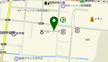 CHARGESPOT(チャージスポット)ドコモショップ 防府店の地図画像