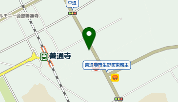 CHARGESPOT(チャージスポット)ドコモショップ 善通寺店の地図画像