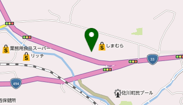 CHARGESPOT(チャージスポット)ドコモショップ 佐川店の地図画像