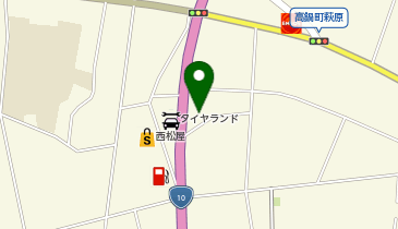 CHARGESPOT(チャージスポット)ドコモショップ 高鍋店の地図画像