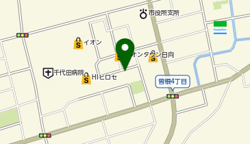CHARGESPOT(チャージスポット)ドコモショップ イオンタウン日向店の地図画像
