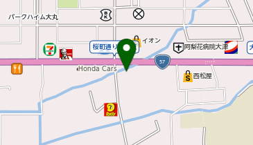 CHARGESPOT(チャージスポット)ドコモショップ 大津店(熊本県)の地図画像