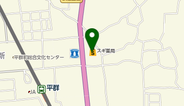 CHARGESPOT(チャージスポット)スギ薬局 平群店の地図画像