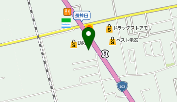 CHARGESPOT(チャージスポット)ドコモショップ 三日月店の地図画像