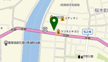 CHARGESPOT(チャージスポット)ドコモショップ 枕崎店の地図画像