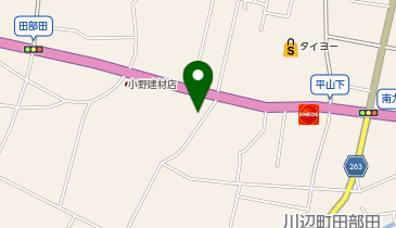 CHARGESPOT(チャージスポット)ドコモショップ 川辺店の地図画像