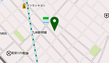 CHARGESPOT(チャージスポット)ドコモショップ 川内大小路店の地図画像