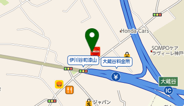 CHARGESPOT(チャージスポット)ローソン 大蔵谷インター店の地図画像