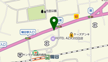 CHARGESPOT(チャージスポット)ドコモショップ 日出店の地図画像