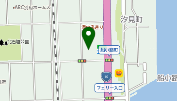 CHARGESPOT(チャージスポット)ドコモショップ 別府店の地図画像