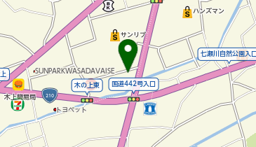 CHARGESPOT(チャージスポット)ドコモショップ 木ノ上店の地図画像