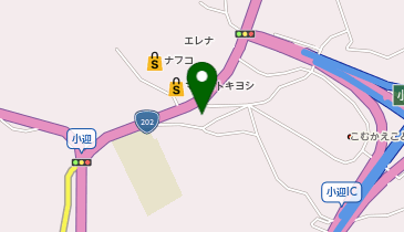 CHARGESPOT(チャージスポット)ドコモショップ 西海店の地図画像