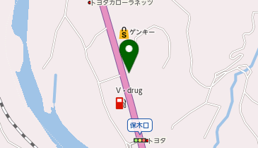 CHARGESPOT(チャージスポット)ドコモショップ 下呂店の地図画像