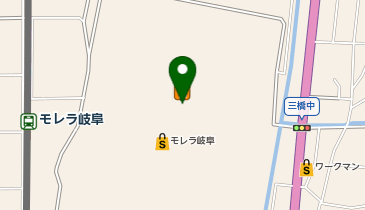 CHARGESPOT(チャージスポット)ドコモショップ モレラ岐阜店の地図画像