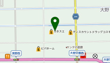 CHARGESPOT(チャージスポット)ドコモショップ 揖斐大野店の地図画像