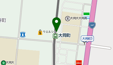 CHARGESPOT(チャージスポット)名古屋鉄道 大同町駅の地図画像
