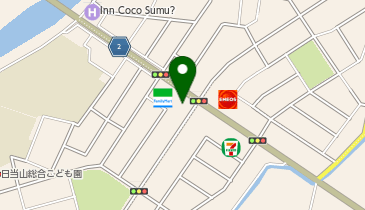 CHARGESPOT(チャージスポット)ファミリーマート はとや日当山店の地図画像