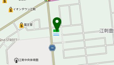 CHARGESPOT(チャージスポット)ファミリーマート 江刺岩谷堂店の地図画像