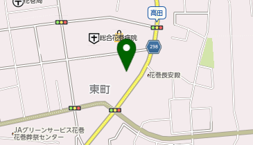 CHARGESPOT(チャージスポット)ドコモショップ 花巻店の地図画像