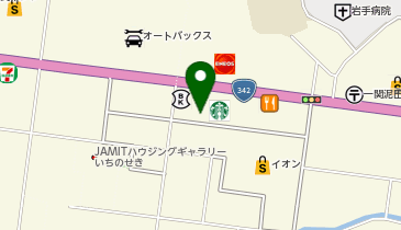 CHARGESPOT(チャージスポット)ドコモショップ 一関店の地図画像