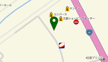 CHARGESPOT(チャージスポット)ドコモショップ 久慈店の地図画像