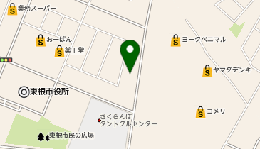 CHARGESPOT(チャージスポット)ドコモショップ 東根店の地図画像