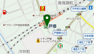 CHARGESPOT(チャージスポット)戸畑駅の地図画像