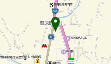 CHARGESPOT(チャージスポット)ドコモショップ 対馬店の地図画像