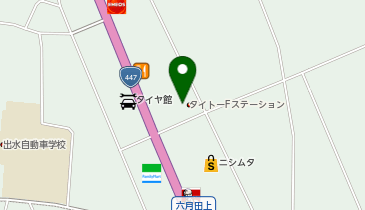 CHARGESPOT(チャージスポット)カラオケBanBan 出水の地図画像