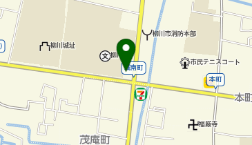 CHARGESPOT(チャージスポット)ドコモショップ 柳川店の地図画像