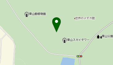 CHARGESPOT(チャージスポット)東山動植物園 自然動物館エントランスの地図画像