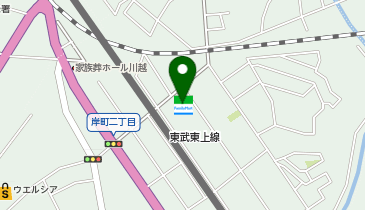 CHARGESPOT(チャージスポット)ファミリーマート 川越岸町一丁目店の地図画像