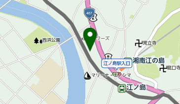ChargeSPOT ローソン 片瀬海岸一丁目店の地図画像