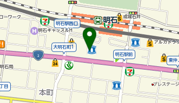 ChargeSPOT ローソン パピオスあかし店の地図画像