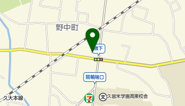 ChargeSPOT ファミリーマート 久留米野中町店の地図画像