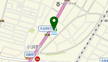 ChargeSPOT ファミリーマート 大牟田本町店の地図画像